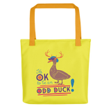 tote bag It’s OK to be an odd duck Raising Dion Esperanza fan Netflix Sammi Haney different bird