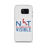 Samsung case not all disabilities are visible invisible disabilities hidden non-visible unseen mental disabled Psychiatric neurological chronic