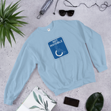 Not Invisible (Sign Look) Light / Dark Unisex Sweatshirt