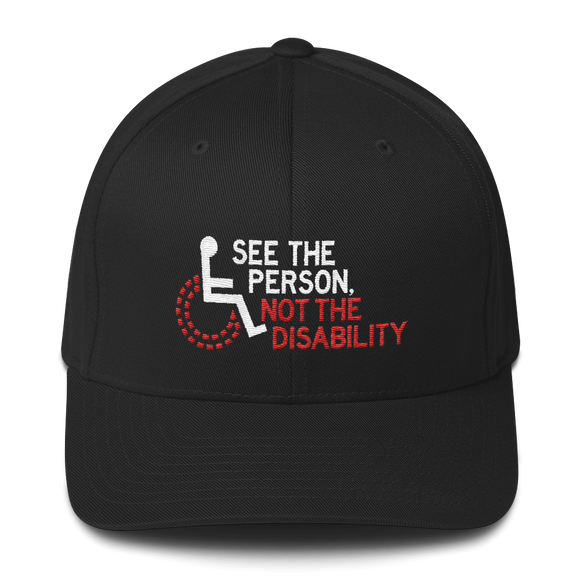 See the Person, Not the Disability (Structured Twill Cap)