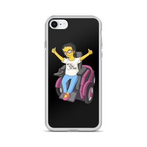 Esperanza From Raising Dion (Yellow Cartoon) Not All Actors Use Stairs Black iPhone Case