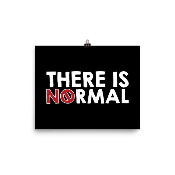 poster there is no normal myth peer pressure popularity disability special needs awareness diversity inclusion inclusivity acceptance activism