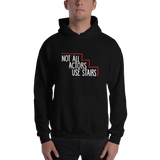 hoodie Not All Actors Use Stairs acting actress Hollywood ableism disability rights inclusion wheelchair inclusive disabilities
