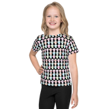 kids print all over shirt Different Colored Faces of Sammi Haney Esperanza Netflix Raising Dion fan sassy wheelchair pink glasses disability osteogenesis imperfecta OI