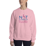 sweatshirt not all disabilities are visible invisible disabilities hidden non-visible unseen mental disabled Psychiatric neurological chronic