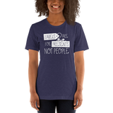 Shirt Labels are for Presents Not People disability special needs awareness diversity wheelchair inclusion inclusivity acceptance