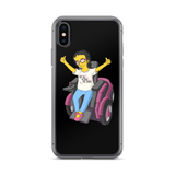 Esperanza From Raising Dion (Yellow Cartoon) Not All Actors Use Stairs Black iPhone Case