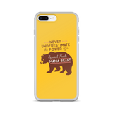 Never Underestimate the power of a Special Needs Mama Bear! iPhone Case