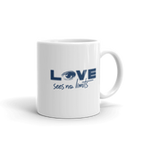 Love Sees No Limits (Halftone Design, Mug)