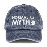 Normal is a Myth (Unicorn) Vintage Cotton Twill Cap