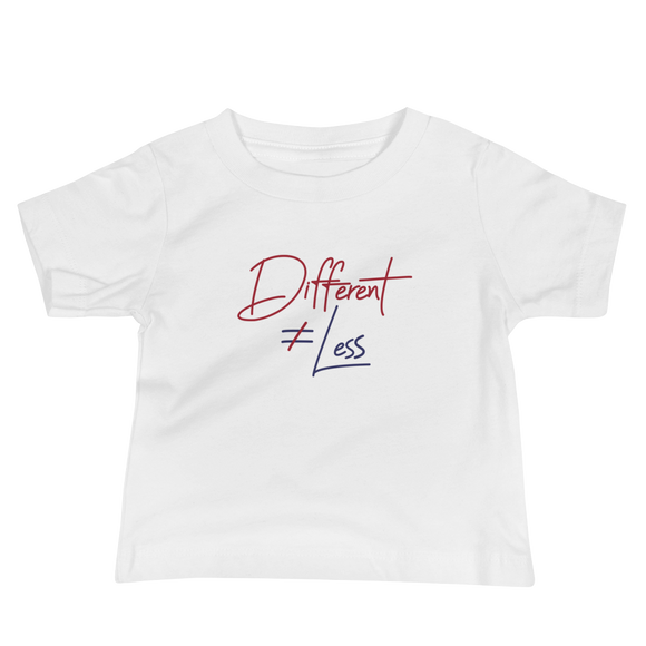 baby Shirt Different Does Not Equal Less Netflix's Raising Dion Esperanza Sammi Haney disability disabled wheelchair special needs