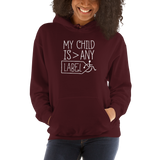 My Child is Greater than Any Label (Special Needs Parent Hoodie) Dark Colors