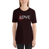 LOVE (for the Special Needs Community) Unisex Shirt Dark Colors