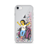 Esperanza From Raising Dion (Yellow Cartoon) Not All Actors Use Stairs Liquid Glitter Phone Case