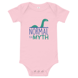 Normal is a Myth (Loch Ness Monster) Baby Onesie