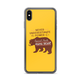 Never Underestimate the power of a Special Needs Mama Bear! iPhone Case