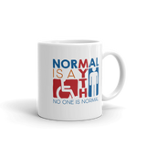 Normal is a Myth (Sign Icons) Mug