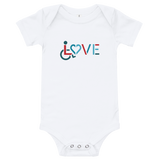 LOVE (for the Special Needs Community) Onesie (Baby Boy's/Unisex)