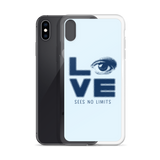 Love Sees No Limits (Halftone Stacked Design, iPhone Case)