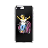 Esperanza From Raising Dion (Yellow Cartoon) Not All Actors Use Stairs Black iPhone Case