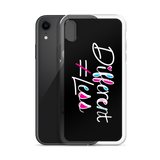 Different Does Not Equal Less (As Seen On Netflix’s Raising Dion) Black iPhone Case