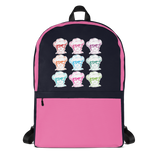 school backpack 9 Different Colored Faces of Sammi Haney Esperanza Netflix Raising Dion fan sassy wheelchair pink glasses disability osteogenesis imperfecta OI