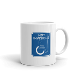 Not Invisible (Sign Look) Mug