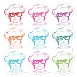 Sammi Haney (Esperanza - Raising Dion) 9 Faces Sticker