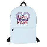 school backpack I Love Someone with a Rare Condition medical disability disabilities awareness inclusion inclusivity diversity genetic disorder