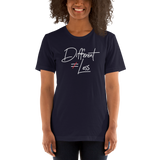 Different Does Not Equal Less (Original Clean Design) Adult Dark Color Shirts