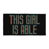 This Girl is Able (Towel)