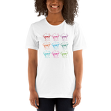 Shirt 9 Different Colored Faces of Sammi Haney Esperanza Netflix Raising Dion fan sassy wheelchair pink glasses disability osteogenesis imperfecta OI