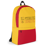 See Possibilities, Not Disabilities (Backpack)