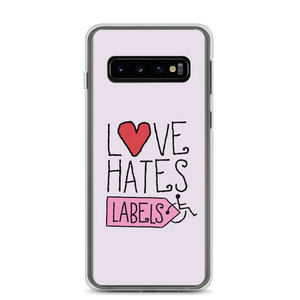 Samsung case Love Hates Labels disability special needs awareness diversity wheelchair inclusion inclusivity acceptance