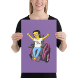 Esperanza From Raising Dion (Yellow Cartoon) Not All Actors Use Stairs Poster