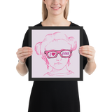 I Love Pink (Esperanza - Raising Dion) Framed Poster Various Sizes