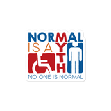 Normal is a Myth (Sign Icons) Sticker