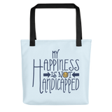 My Happiness is Not Handicapped (Tote Bag)