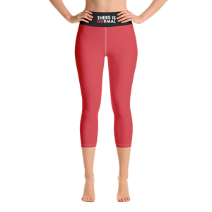 Yoga Capri Leggings there is no normal myth peer pressure popularity disability special needs awareness diversity inclusion inclusivity acceptance activism