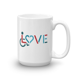 LOVE (for the Special Needs Community) Mug (Design 2)