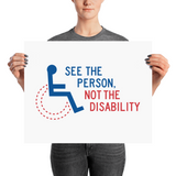 See the Person, Not the Disability (Poster)