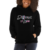 Hoodie Different Does Not Equal Less Digital Glitter Netflix Raising Dion Esperanza Sammi Haney #DDNEL disability inclusion wheelchair awareness