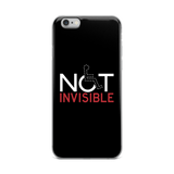 iPhone case not invisible disabled disability special needs visible awareness diversity wheelchair inclusion inclusivity impaired acceptance