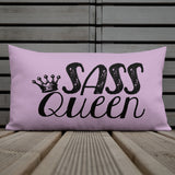 pillow Sass Queen Fan Sammi Haney Esperanza Netflix Raising Dion sassy wheelchair pink glasses disability osteogenesis imperfecta