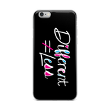 iPhone case Different Does Not Equal Less Netflix Raising Dion Esperanza Sammi Haney #DDNEL disability inclusion wheelchair awareness