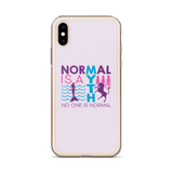 Normal is a Myth (Mermaid & Unicorn) iPhone Case