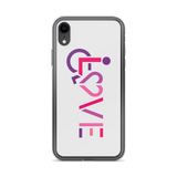 LOVE (for the Special Needs Community) iPhone Case