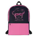 backpack school I love Pink pink glasses love luv heart Raising Dion Esperanza fan Netflix Sammi Haney