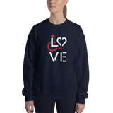 Love (for the Special Needs Community) Sweatshirt Stacked Design 1 of 3