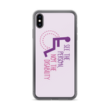 See the Person, Not the Disability (Girl's iPhone Case)